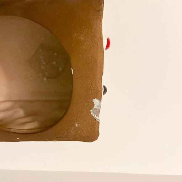 Vintage 1990  Holland Floral Planter Gingerbread Man House Candycane Taiwan - Picture 11 of 14